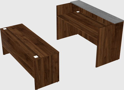 Modular reception desk