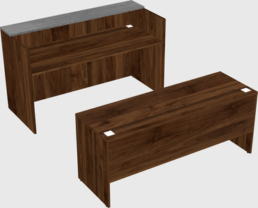 Modular reception desk