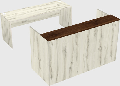 Modular reception desk