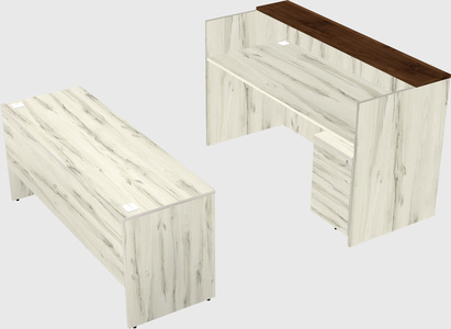 Modular reception desk