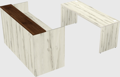 Modular reception desk