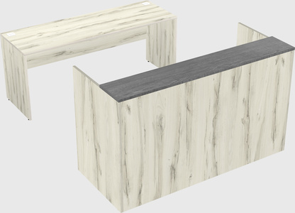 Modular reception desk