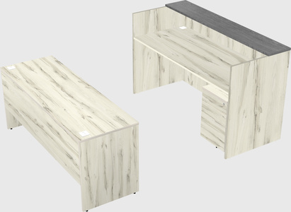 Modular reception desk