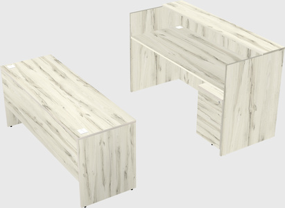 Modular reception desk