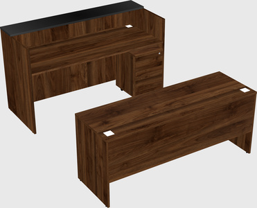 Modular reception desk
