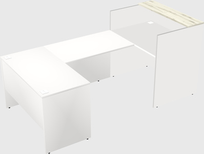 Modular reception desk