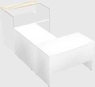 Modular reception desk