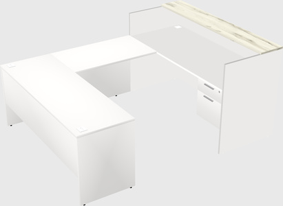 Modular reception desk