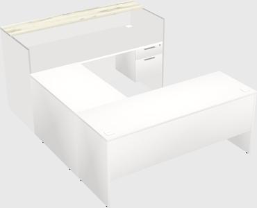 Modular reception desk