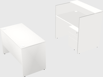 Modular reception desk