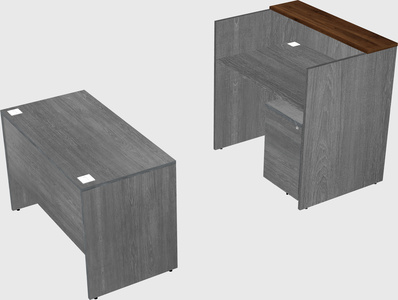 Modular reception desk