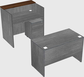 Modular reception desk