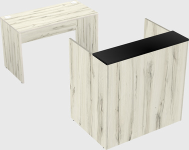 Modular reception desk
