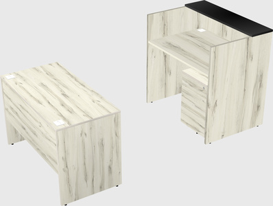 Modular reception desk