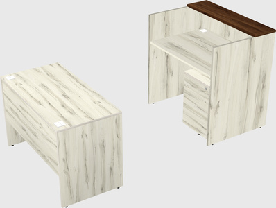 Modular reception desk