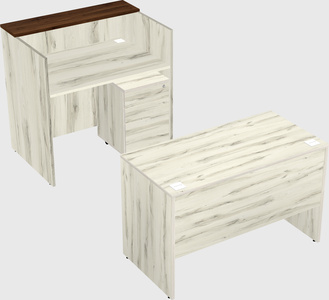 Modular reception desk