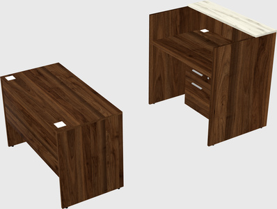 Modular reception desk