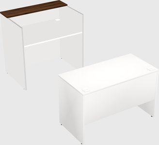 Modular reception desk