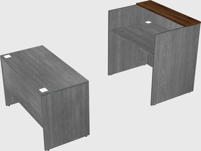 Modular reception desk