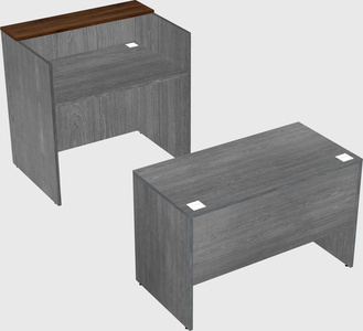 Modular reception desk