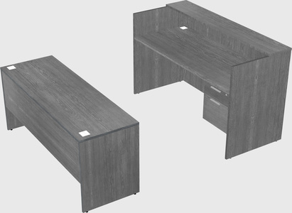 Modular reception desk