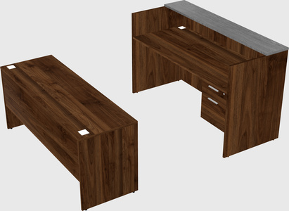 Modular reception desk