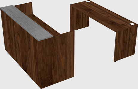 Modular reception desk