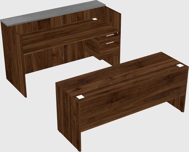 Modular reception desk