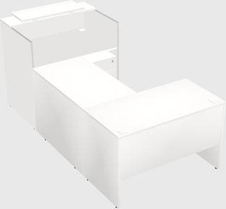 Modular reception desk