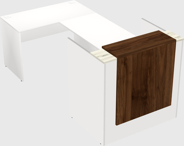 Modular reception desk