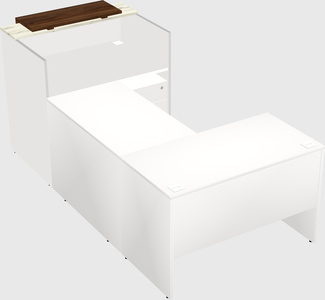Modular reception desk