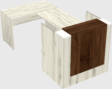 Modular reception desk