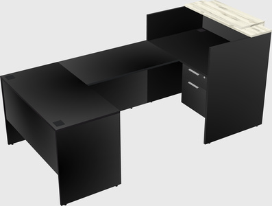 Modular reception desk
