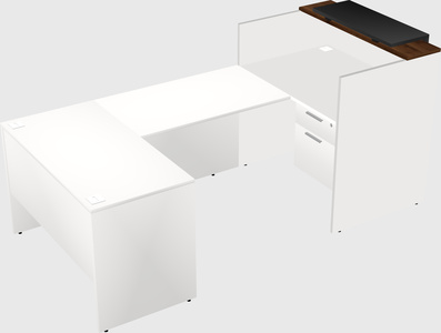 Modular reception desk
