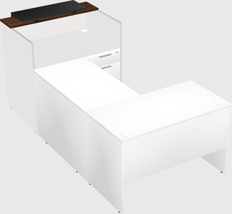 Modular reception desk