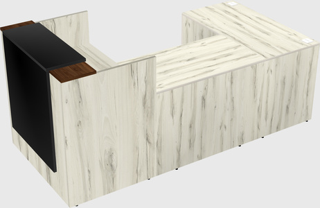 Modular reception desk