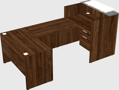 Modular reception desk