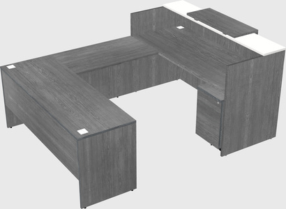 Modular reception desk