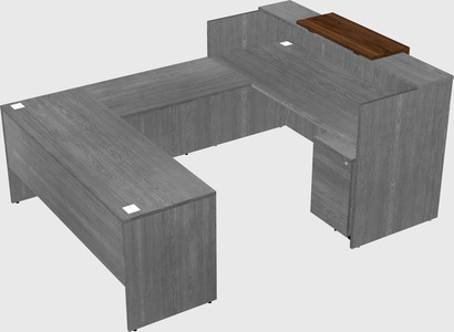 Modular reception desk