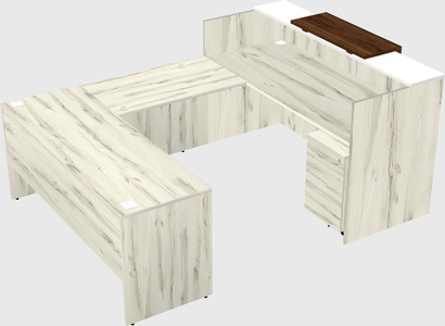 Modular reception desk