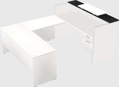 Modular reception desk