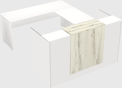 Modular reception desk