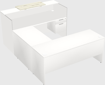 Modular reception desk