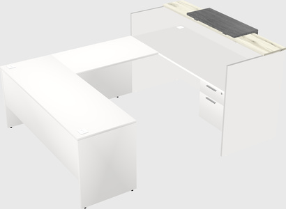 Modular reception desk