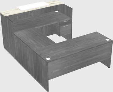 Modular reception desk