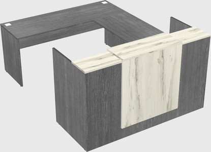Modular reception desk