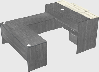 Modular reception desk