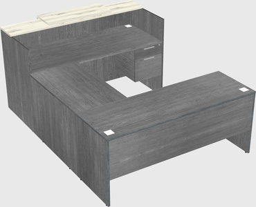 Modular reception desk