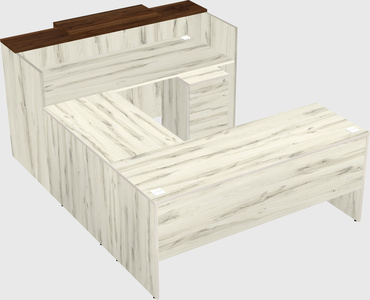 Modular reception desk