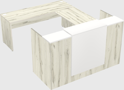 Modular reception desk